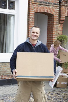 Man and van vehicle supporting local Brompton furniture moves