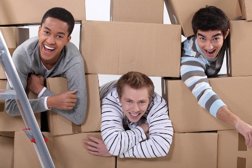 Local man with van Brompton team providing reliable moving assistance