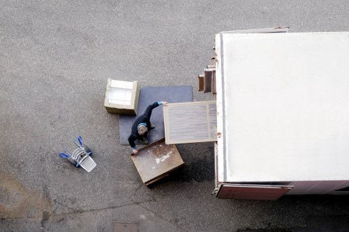 Brompton move planning with boxes and furniture loading