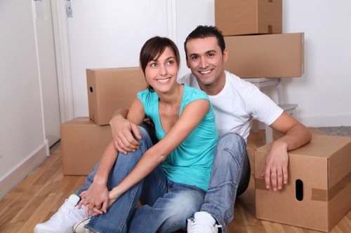 Professional van removal support for a local Brompton move