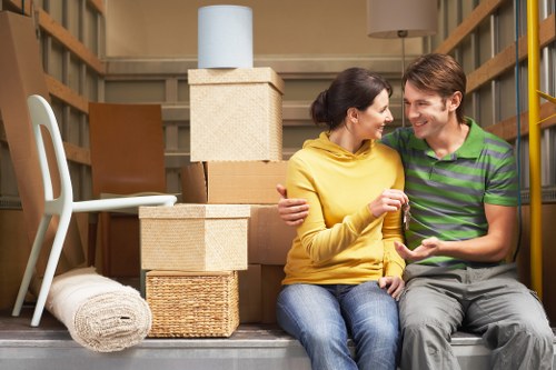 Residential move support for a flat in Brompton